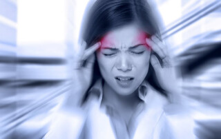 Under Or Overweight Can Increase Risk For Migraines - Picture of a Woman having Migraines