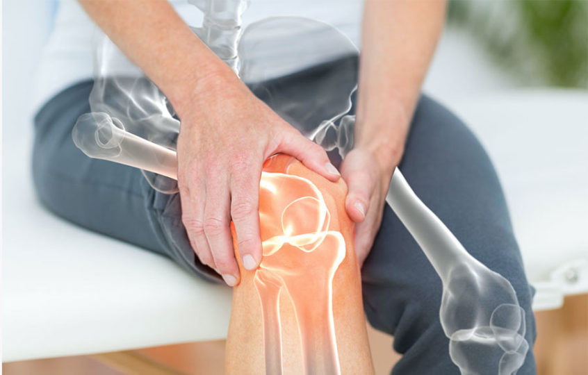 What is Cingal®? - An inllustration of a person with painful knee